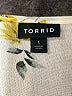 Torrid 100% Rayon Yellow Short Sleeve Blouse Size 1X Plus (1) - photo 7