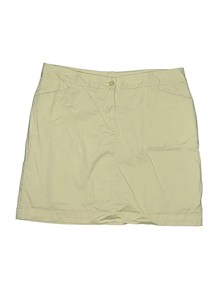Pre-owned Laura Scott Casual Skirt In Tan