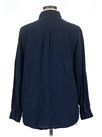 Banana Republic Factory Store Long Sleeve Button-Down Shirt (view 2)
