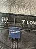Gap Black Denim Shorts Size 7 - photo 3