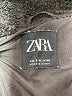 Zara 100% Polyester Black Gray Coat Size 9 - 10 - photo 3