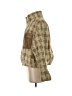 Apparis 100% Polyester Plaid Brown Jacket Size S - photo 5