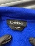 Bebe Solid Blue Romper Size XL - photo 4