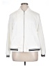Express Solid White Track Jacket Size XL - photo 1