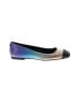 Karl Lagerfeld 100% Leather Black Flats Size 6 1/2 - photo 1