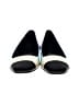 Karl Lagerfeld 100% Leather Black Flats Size 6 1/2 - photo 2