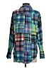 Equipment Plaid Blue Long Sleeve Button-Down Shirt Size S - photo 2
