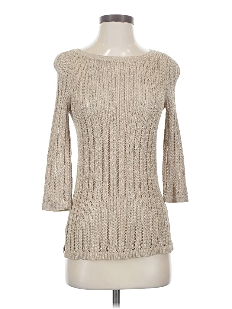 Pre-owned Talbots Pullover Sweater In Tan