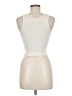 Roberta 100% Cotton Ivory Tank Top Size M - photo 2