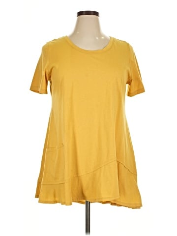 LOGO by Lori Goldstein Short Sleeve T-Shirt (view 1)