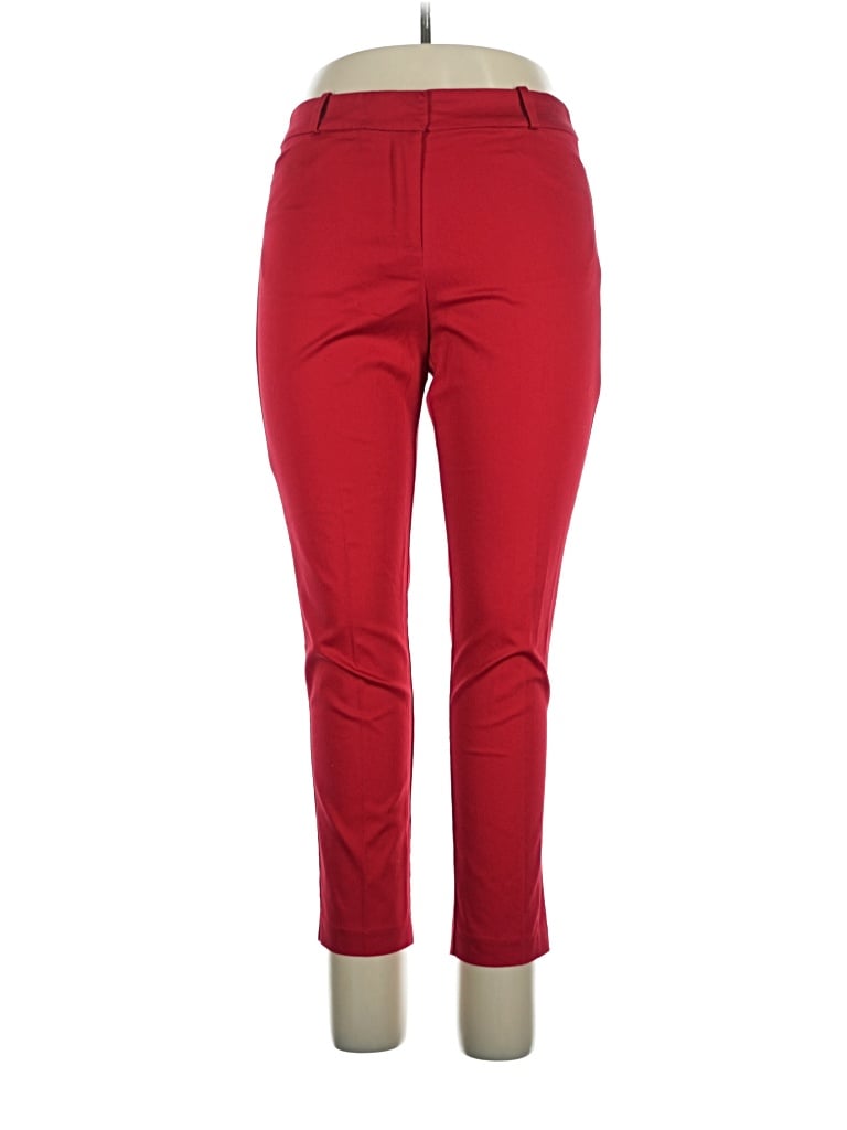 Pre-owned Liz Claiborne Casual Pants In Red