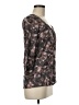 Victor 100% Rayon Brown 3/4 Sleeve Top Size M - photo 4