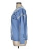 Johnny Was Stars Blue Wool Pullover Sweater Size XL - photo 5