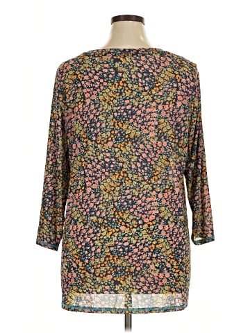 Logo Layers 3/4 Sleeve Blouse (view 2)