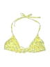 Solid & Striped Yellow Swimsuit Top Size M - photo 1