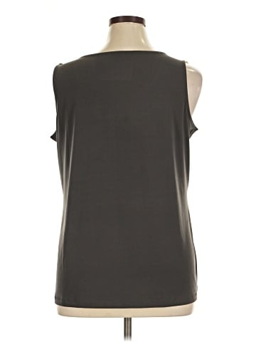 Susan Graver Sleeveless T-Shirt (view 2)