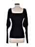 Something Navy Black Cardigan Size S - photo 2