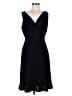 Evan Picone 100% Polyester Solid Black Cocktail Dress Size 8 - photo 1