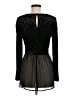 BCBGeneration Black Long Sleeve Top Size M - photo 2