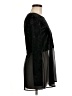BCBGeneration Black Long Sleeve Top Size M - photo 4