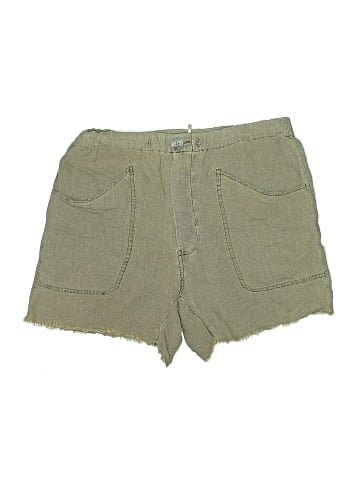 Free People Khaki Shorts (view 1)