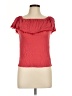 Splendid Red Short Sleeve Top Size M - photo 1