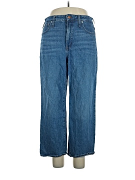 Madewell The Curvy Perfect Vintage Wide-Leg Crop Jean