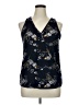 Papermoon Blue Sleeveless Blouse Size XL (estimated) - photo 1