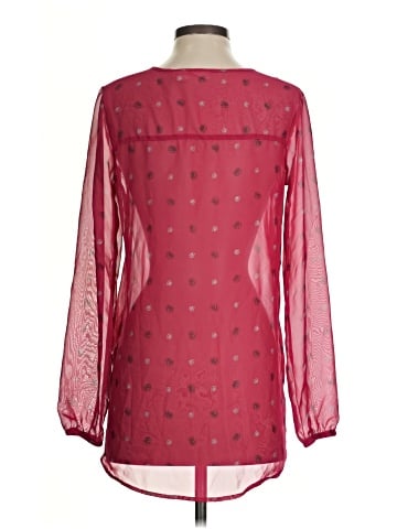 Mudd Long Sleeve Blouse (view 2)