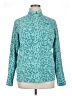 The North Face 100% Polyester Paisley Teal Pullover Sweater Size XL - photo 1