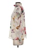 Keepsake 100% Polyester Floral Ivory 3/4 Sleeve Blouse Size 4 - photo 5