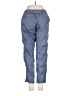 Theory Chevron-herringbone Blue Linen Pants Size P (petite) - photo 2