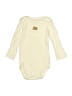 Carter's 100% Cotton Ivory Long Sleeve Onesie 12-18 MO / 18 MO - photo 1
