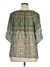 Unbranded Green Short Sleeve Blouse Size XL - photo 2
