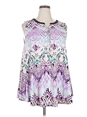 Avenue Sleeveless Blouse (view 1)
