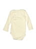 Carter's 100% Cotton Ivory Long Sleeve Onesie 12-18 MO / 18 MO - photo 2