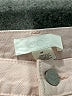 Cos Solid Ivory Khaki Shorts Size 28 waist - photo 3