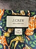 J.Crew Collection 100% Silk Print Gold Silk Pants Size 14 - photo 7
