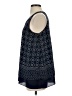 Max Studio 100% Polyester Blue Sleeveless Blouse Size S - photo 5