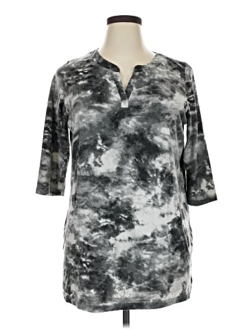 Woman Within 3/4 Sleeve T-Shirt (view 1)