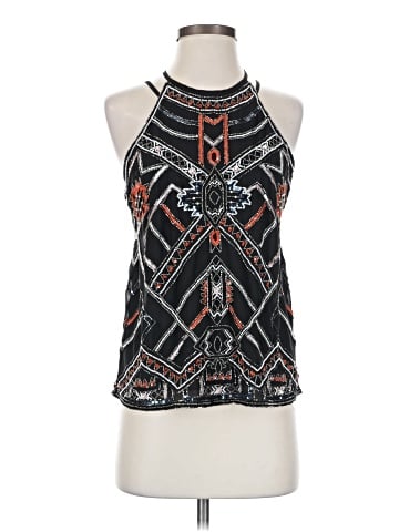 Parker Sleeveless Silk Top (view 1)