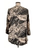JM Collection Tan 3/4 Sleeve Top Size XL - photo 2