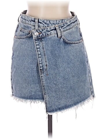 MNG Denim Skirt (view 1)