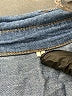Unbranded Blue 3/4 Sleeve Button-Down Shirt Size L - photo 7