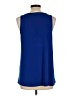 Ivanka Trump Blue Sleeveless Top Size M - photo 2