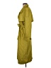 J. Gallery 100% Polyester Green Trenchcoat Size 9 - 10 - photo 5