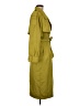 J. Gallery 100% Polyester Green Trenchcoat Size 9 - 10 - photo 4