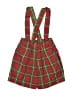 Kelly's Kids Plaid Red Overall Shorts Size 3 - photo 2