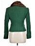 Zara Chevron-herringbone Green Blazer Size L - photo 2