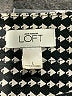 Ann Taylor LOFT Houndstooth Black Jacket Size L - photo 6